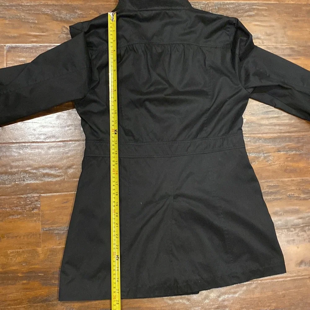 Ambition Black Double Breasted Light Weight Jacket Blazer Size Medium - Picture 10 of 13